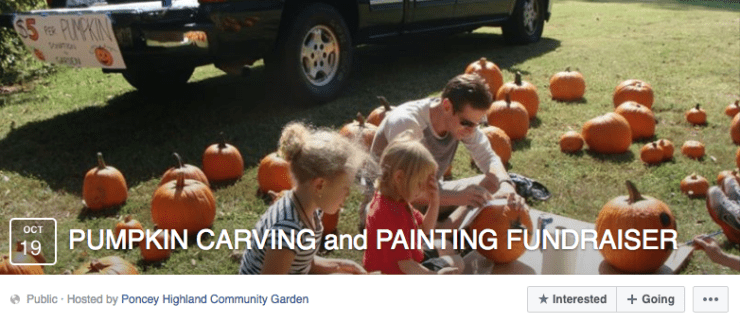 Pumpkin carving - thanksgiving fundraising 