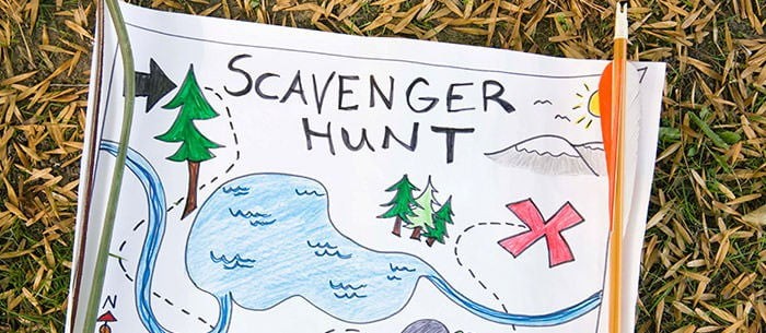 Elementary School Fundraising Ideas - scavenger hunt