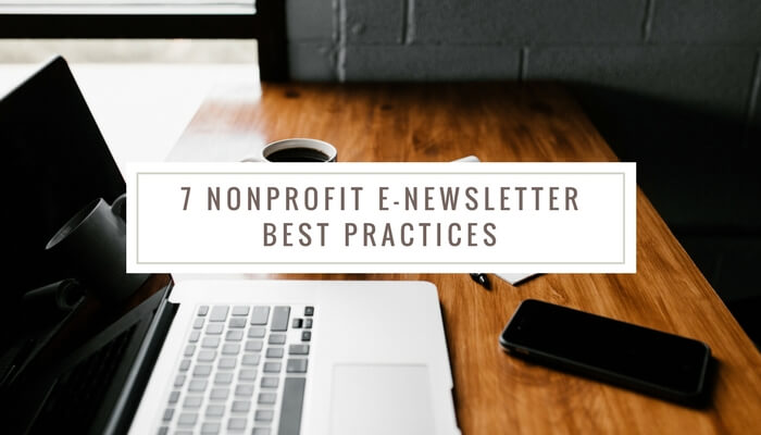 Nonprofit newsletter best practices