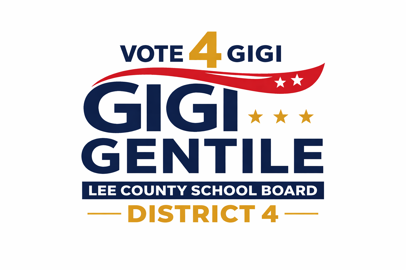 Gisele "Gigi" Gentile Campaign logo
