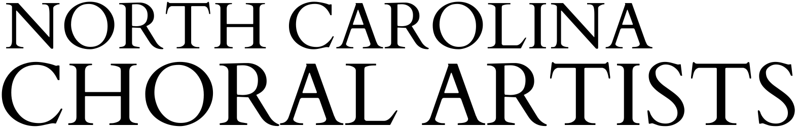 North Carolina Choral Artists logo
