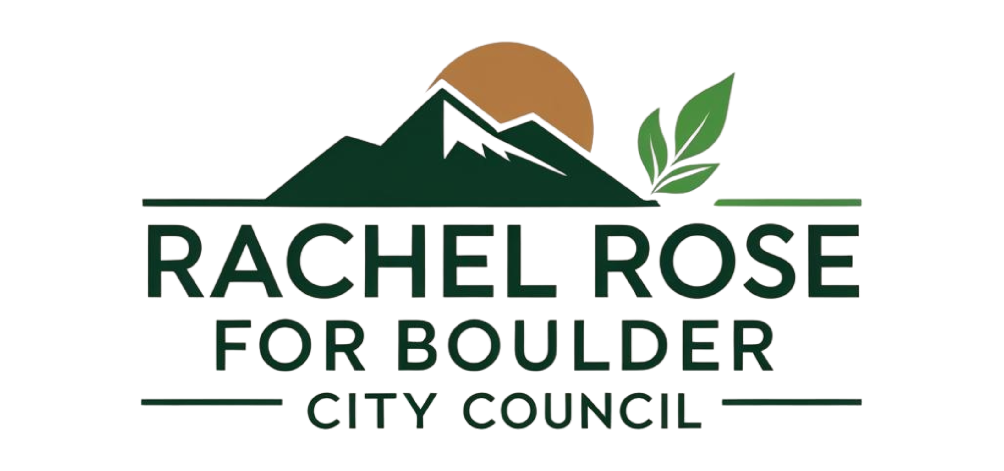 Rachel Rose for Boulder logo