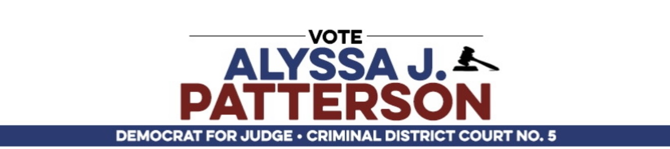 Alyssa J. Patterson For Judge Campaign logo
