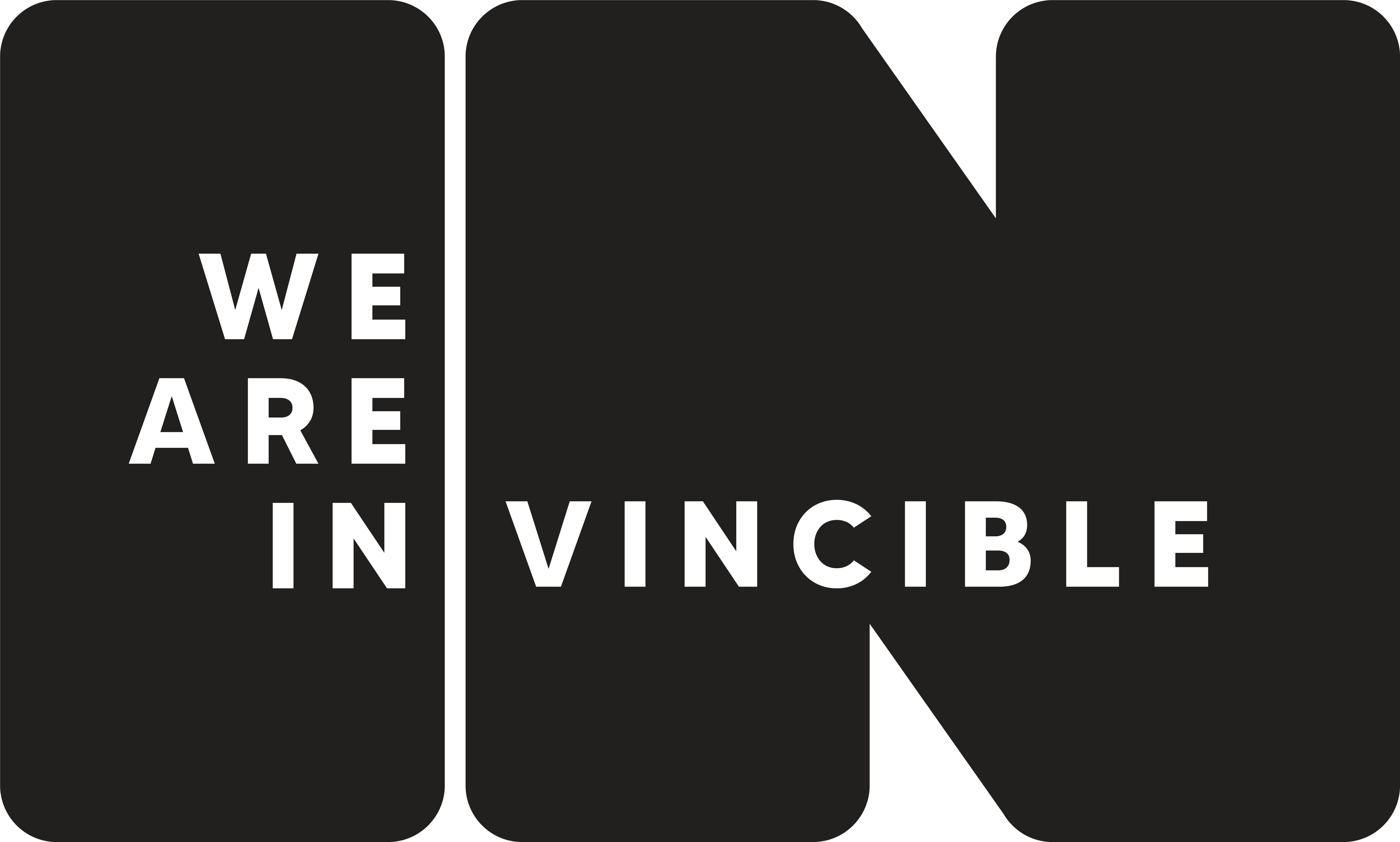 We Are Invincible logo