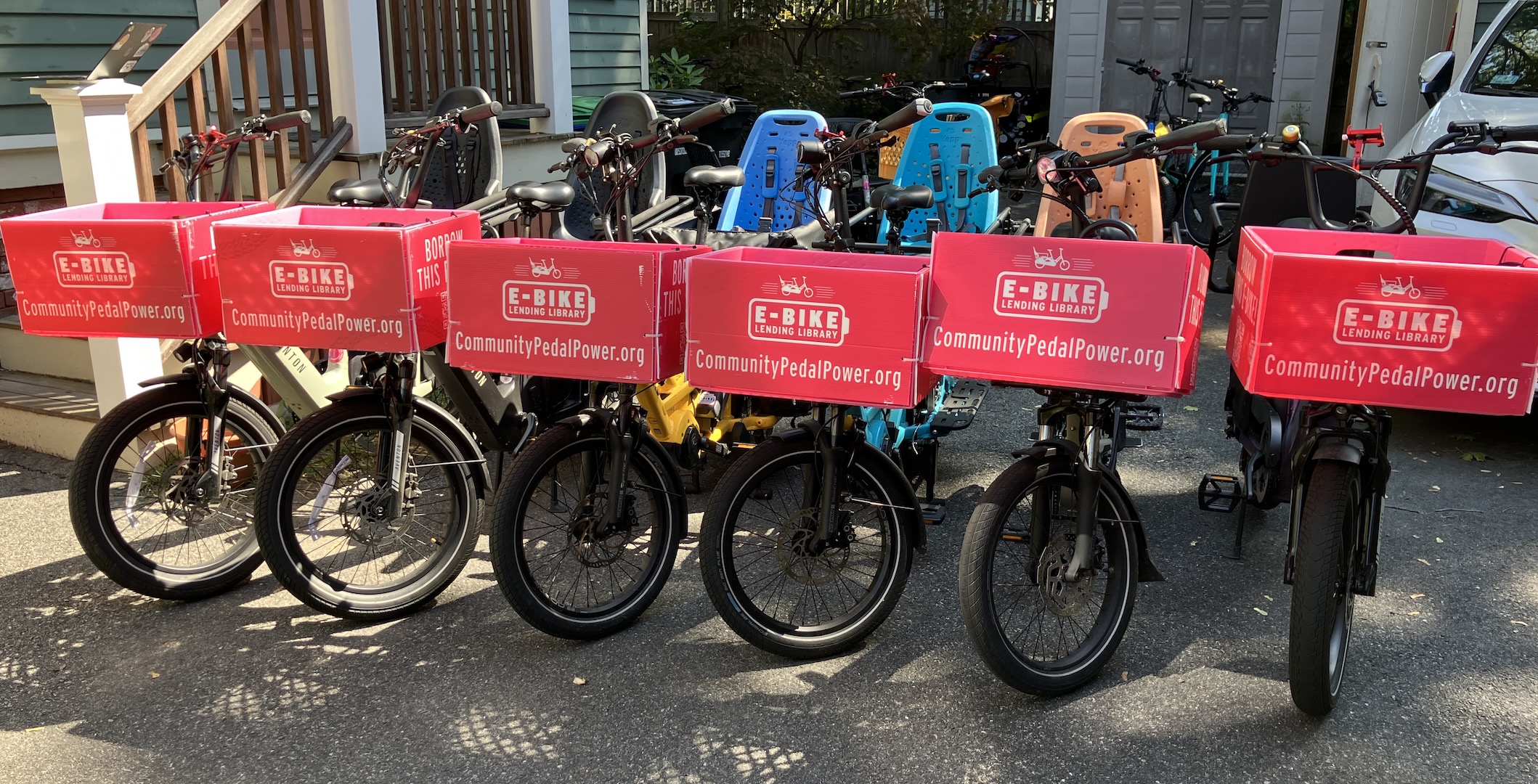Grow The Library | Community Pedal Power (Powered by Donorbox)