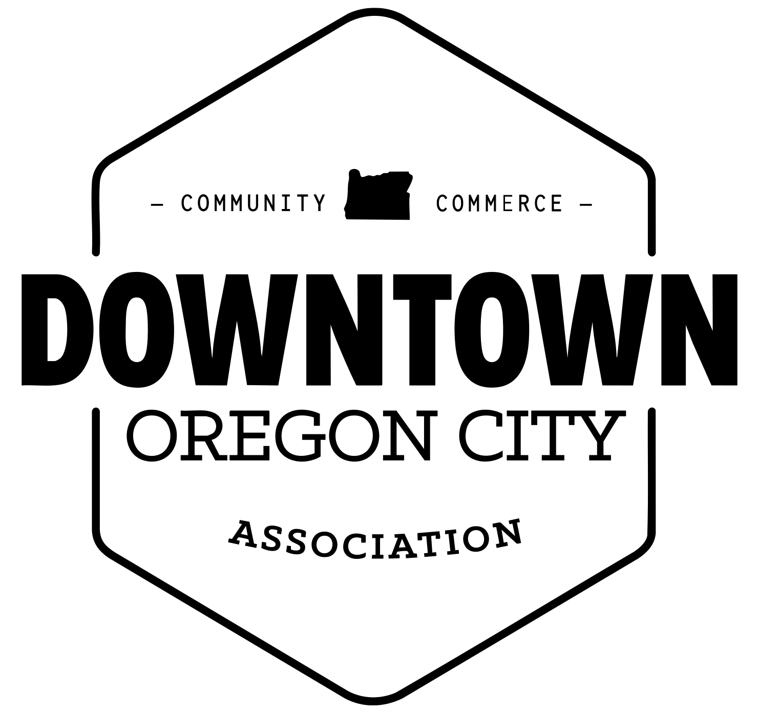 Downtown Oregon City Association logo