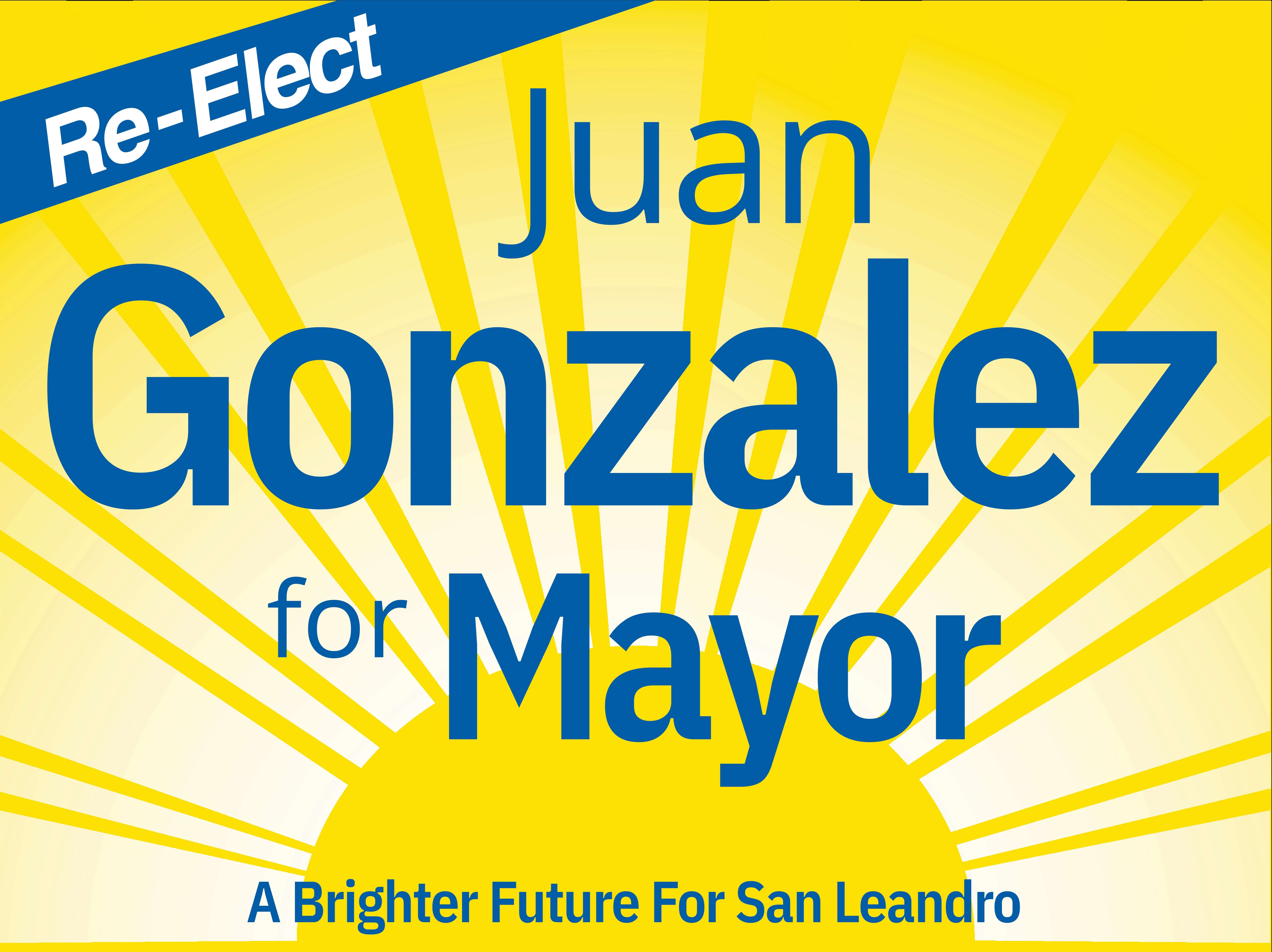 Juan Gonzalez for Mayor 2026 logo