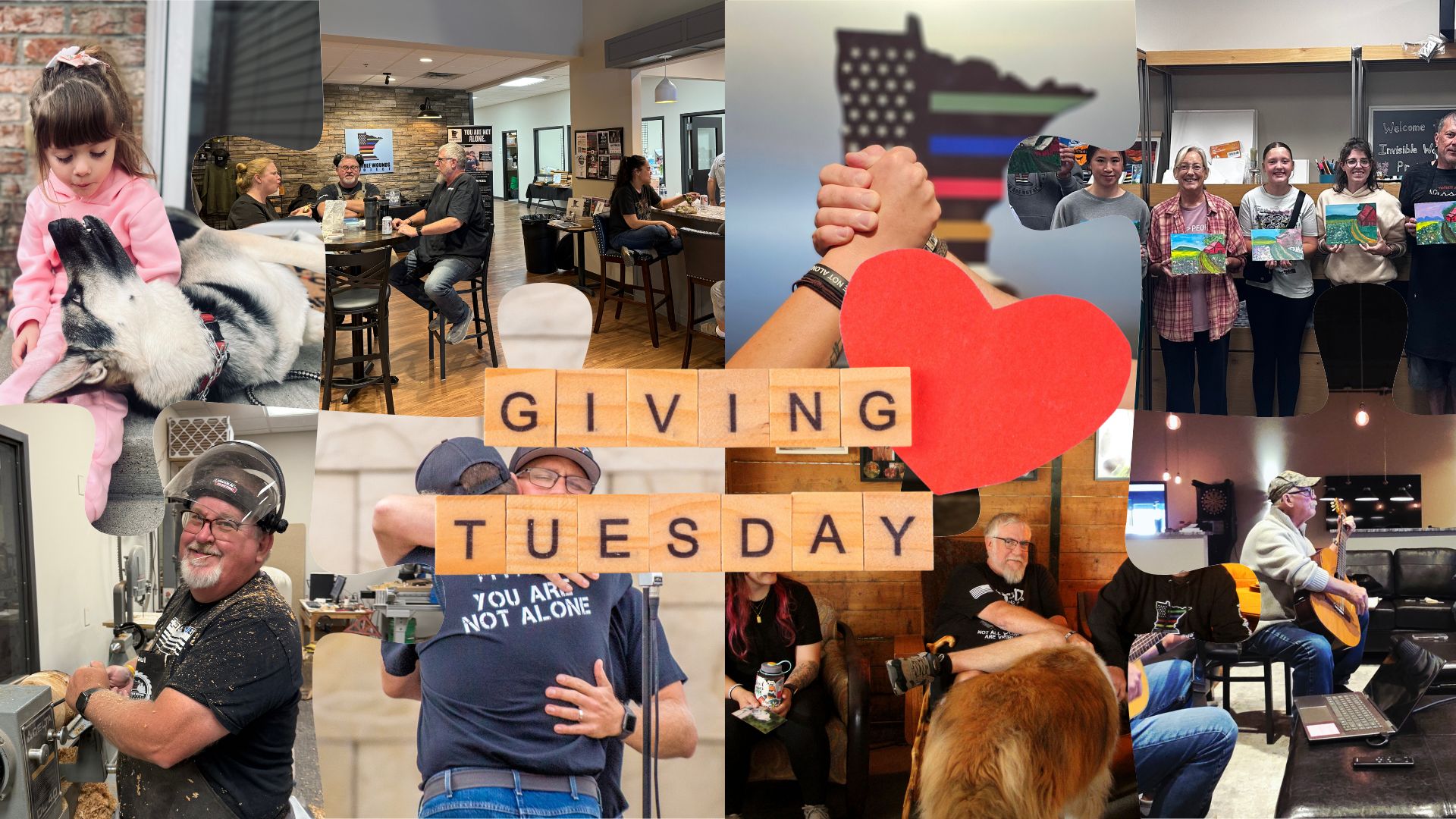 Giving Tuesday 2025 | Invisible Wounds Project (Powered by Donorbox)