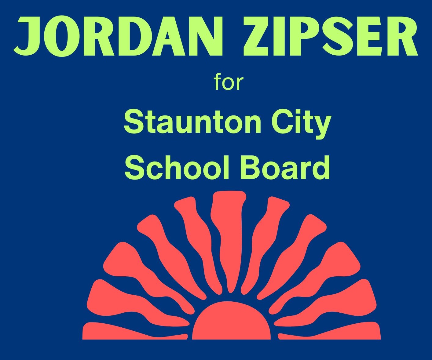 Jordan Zipser for School Board logo