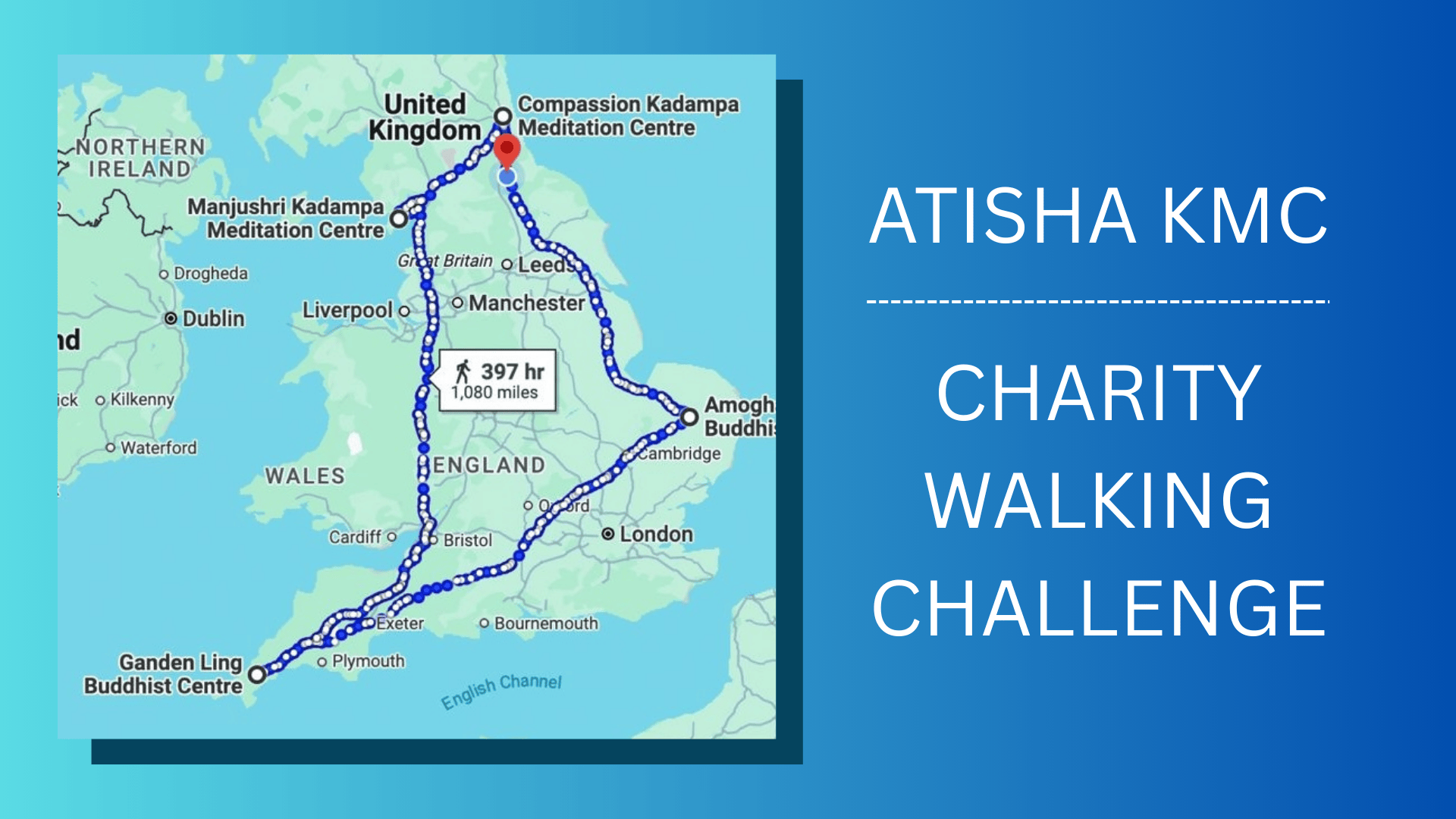 Charity Walking Challenge | Atisha Kadampa Meditation Centre (Powered ...