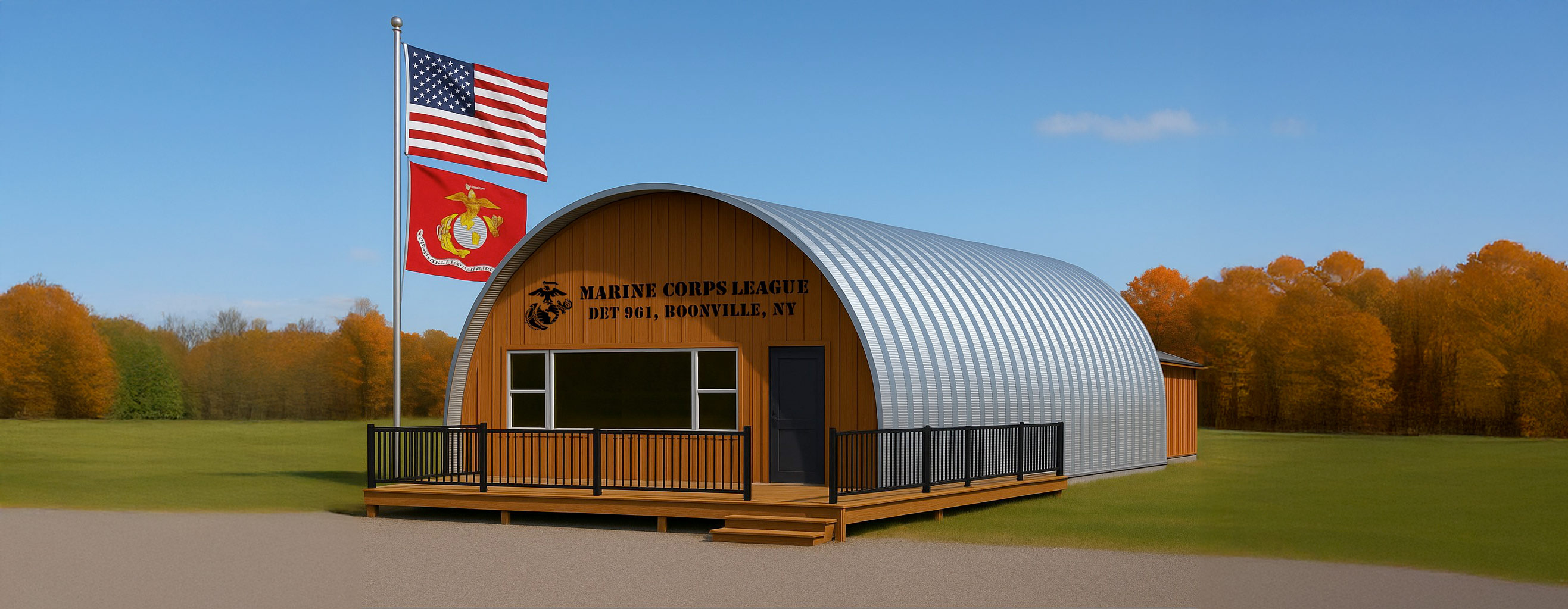 MCL 961 Museum Building | MARINE CORPS LEAGUE (Powered by Donorbox)