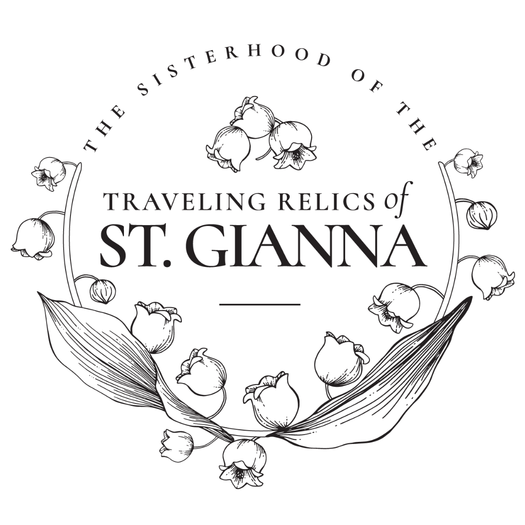Sisterhood of the Traveling Relics of St Gianna logo