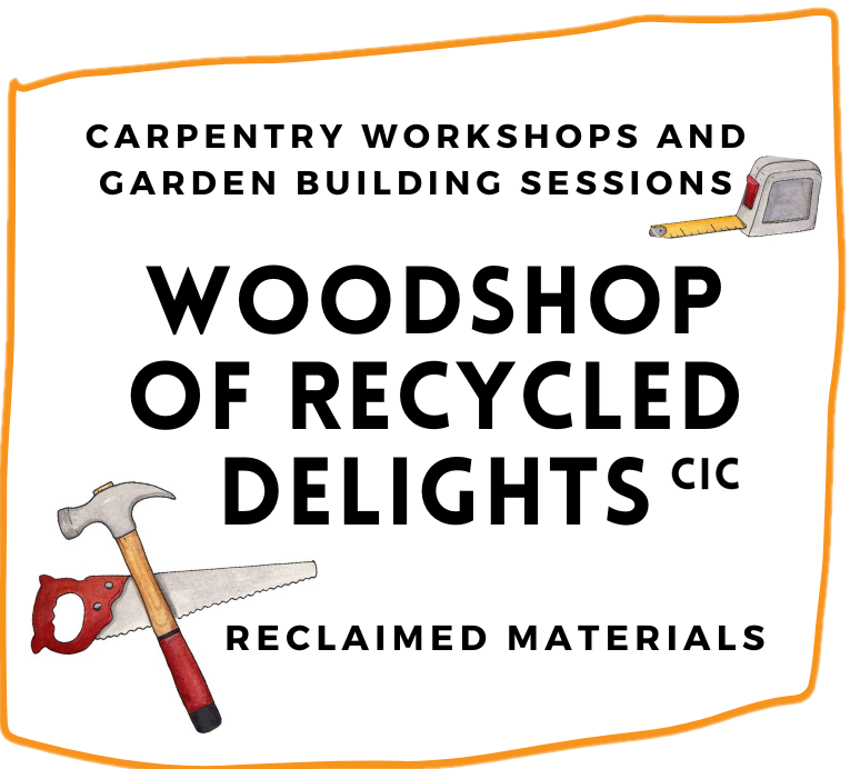 Woodshop of Recycled Delights logo
