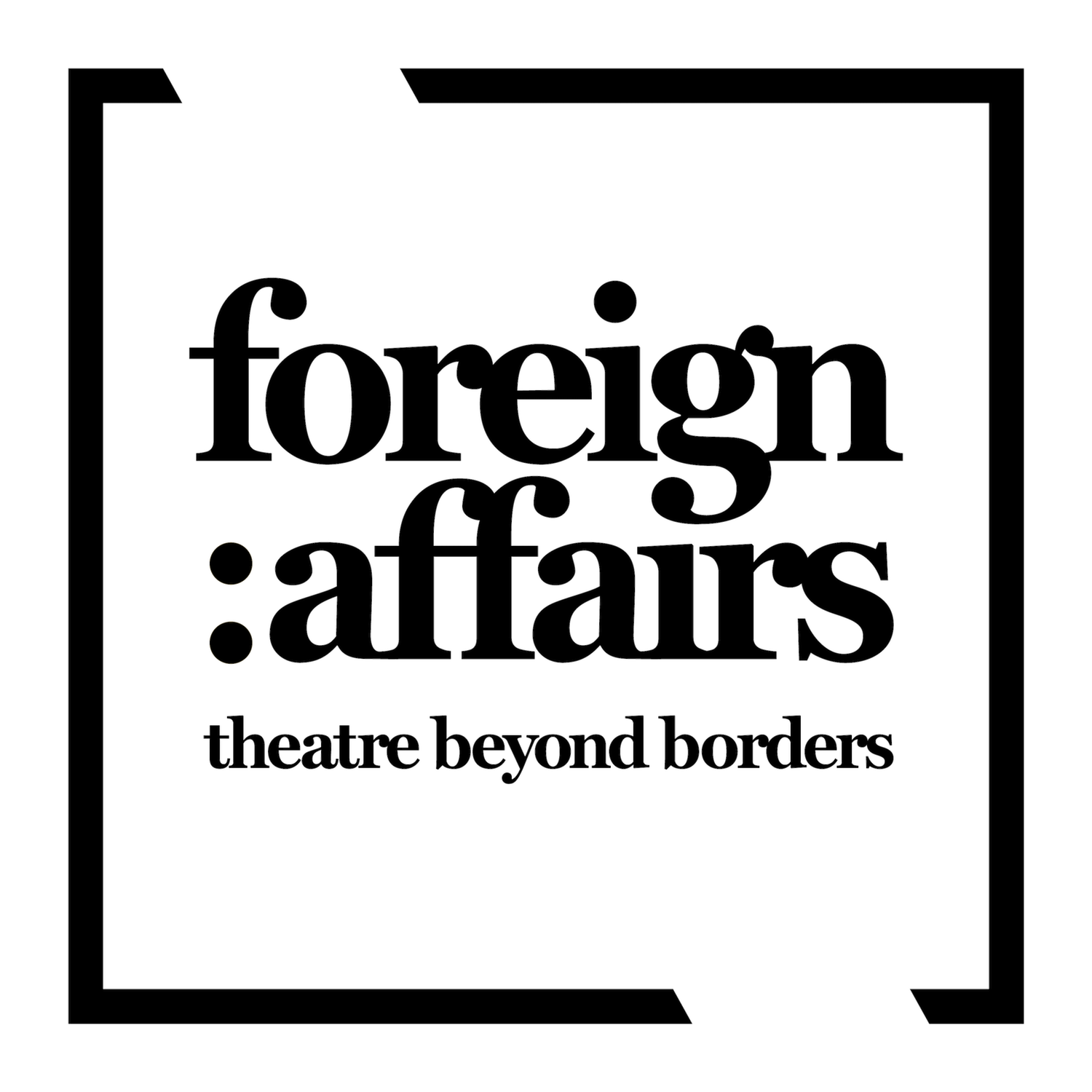 Foreign Affairs theatre company logo