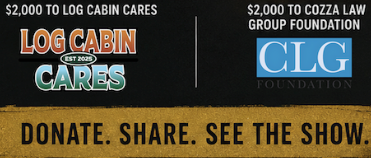 Log Cabin Cares logo