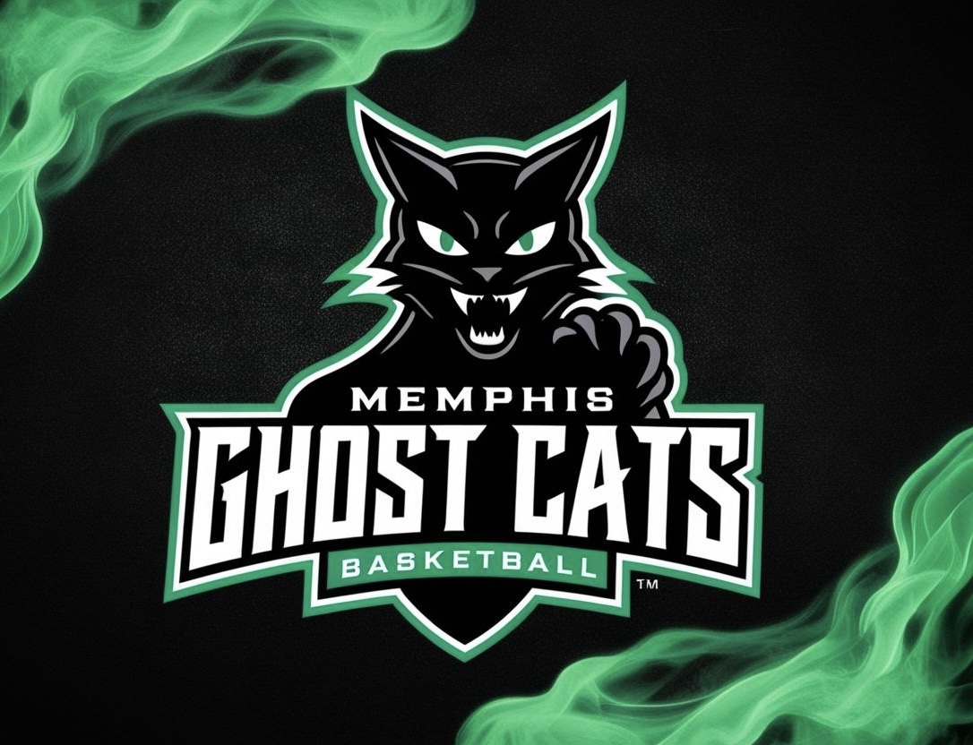 The Memphis Ghost Cats Basketball Club logo