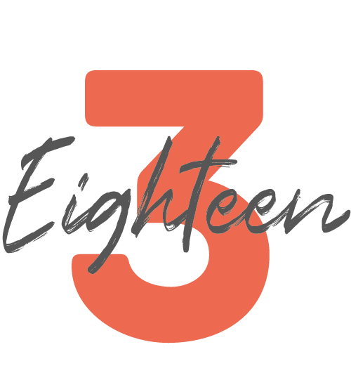 3Eighteen logo