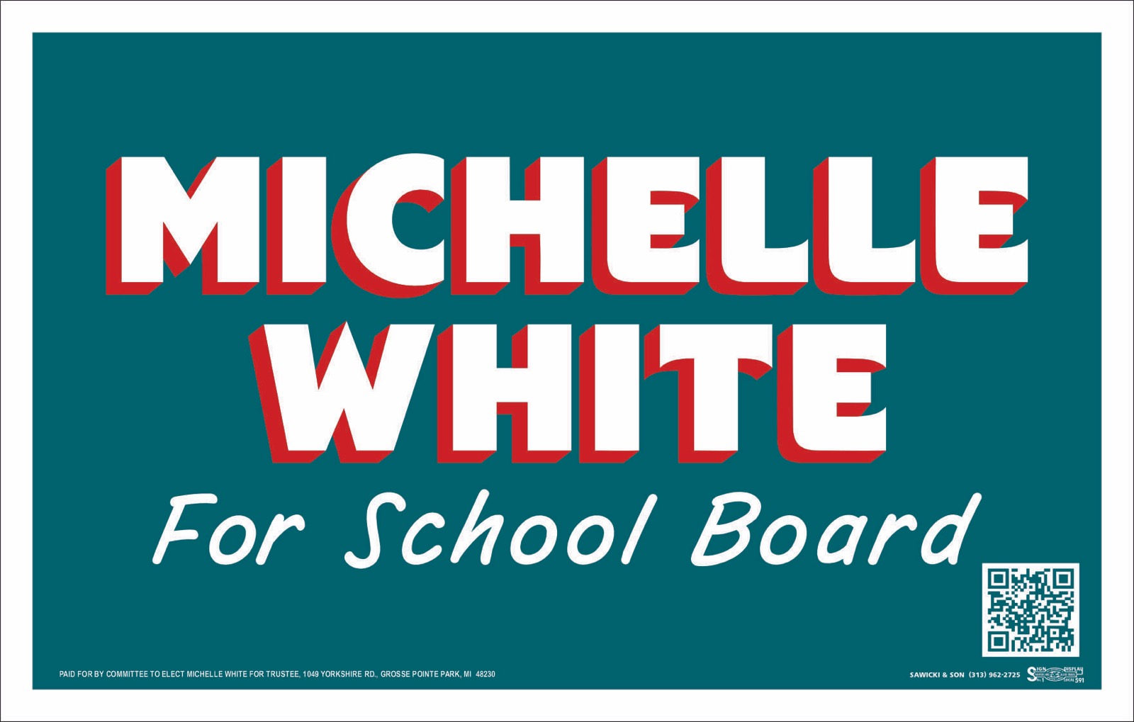 Committee to Elect Michelle White for Trustee logo