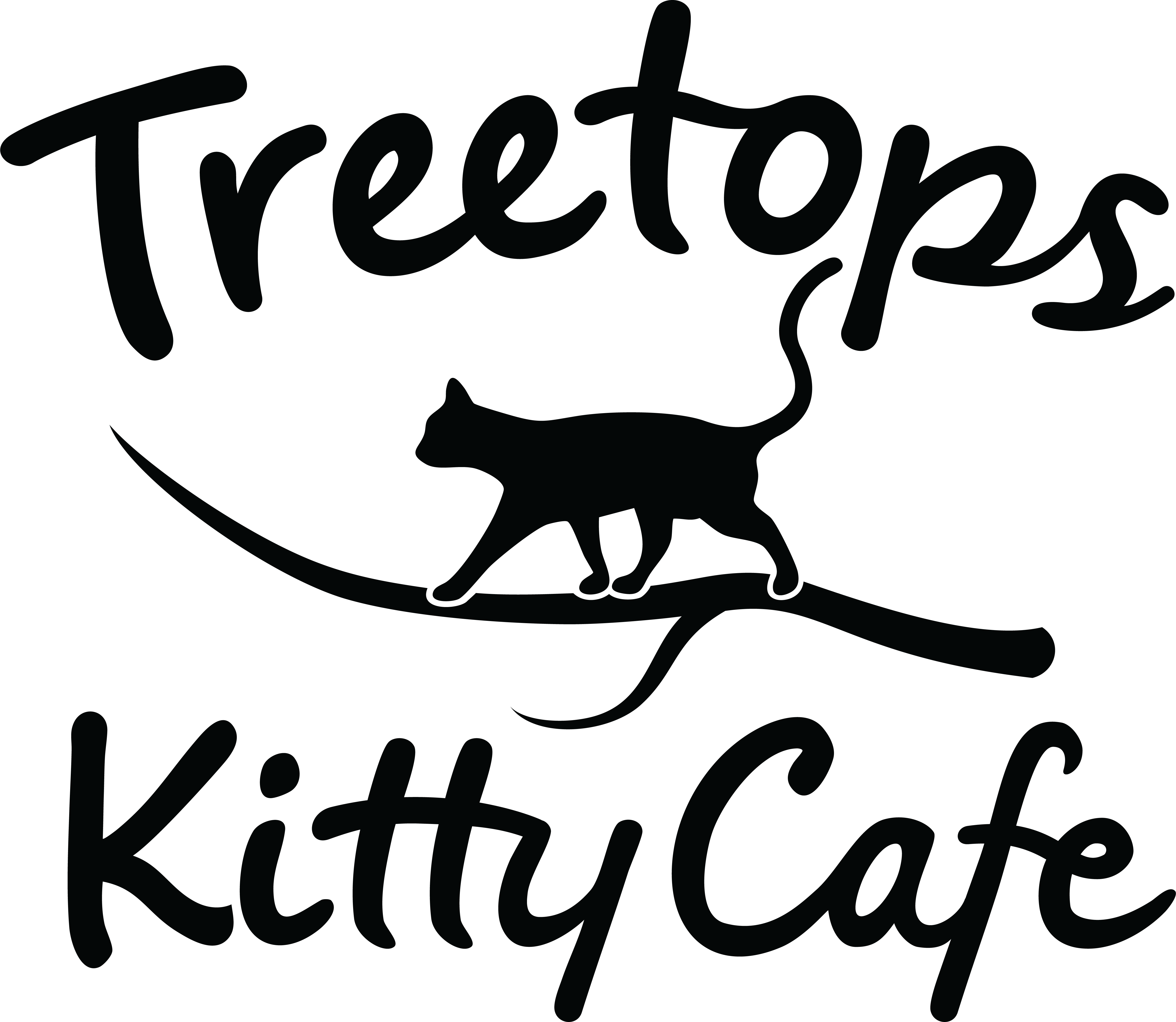 Treetops Kitty Cafe & Animal Rescue logo