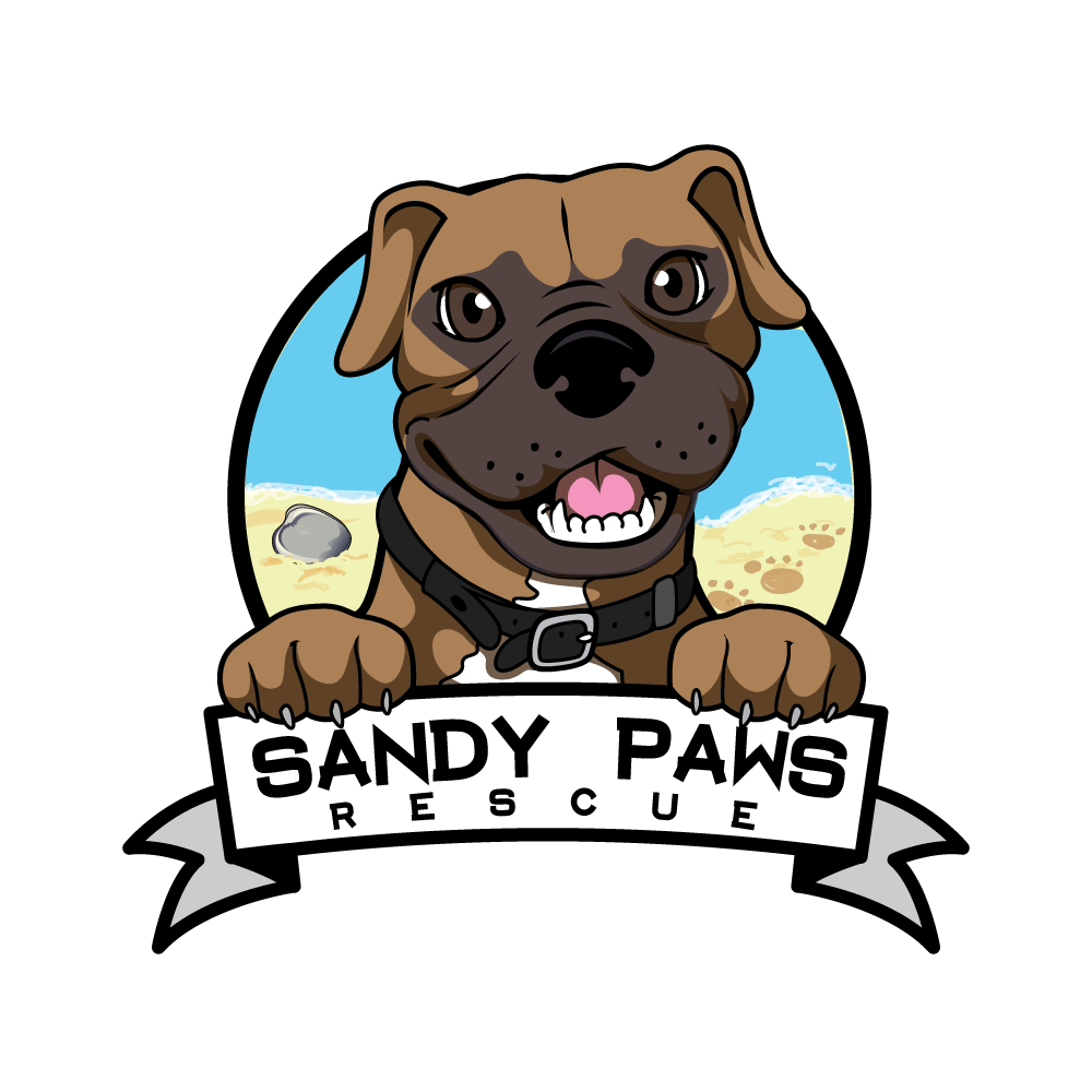 Sandy Paws Rescue logo