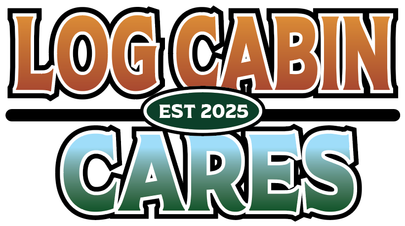 Log Cabin Cares logo