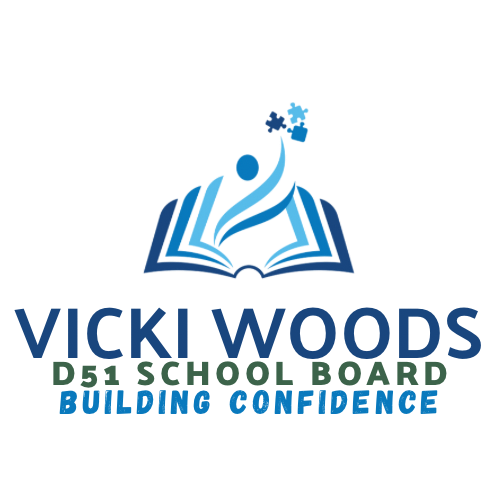 Vicki Woods for D51 School Board logo
