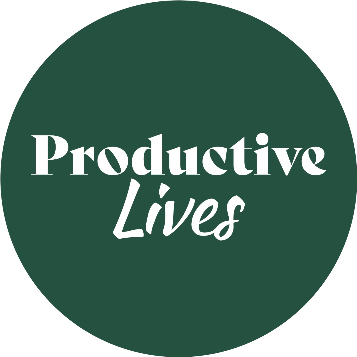Productive Lives logo