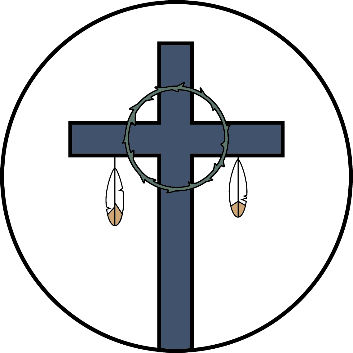 Čhaŋkú Wašté Ranch logo