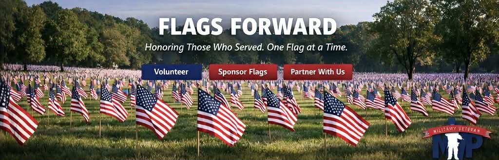 Flags Forward | Military Veteran Project (Powered by Donorbox)