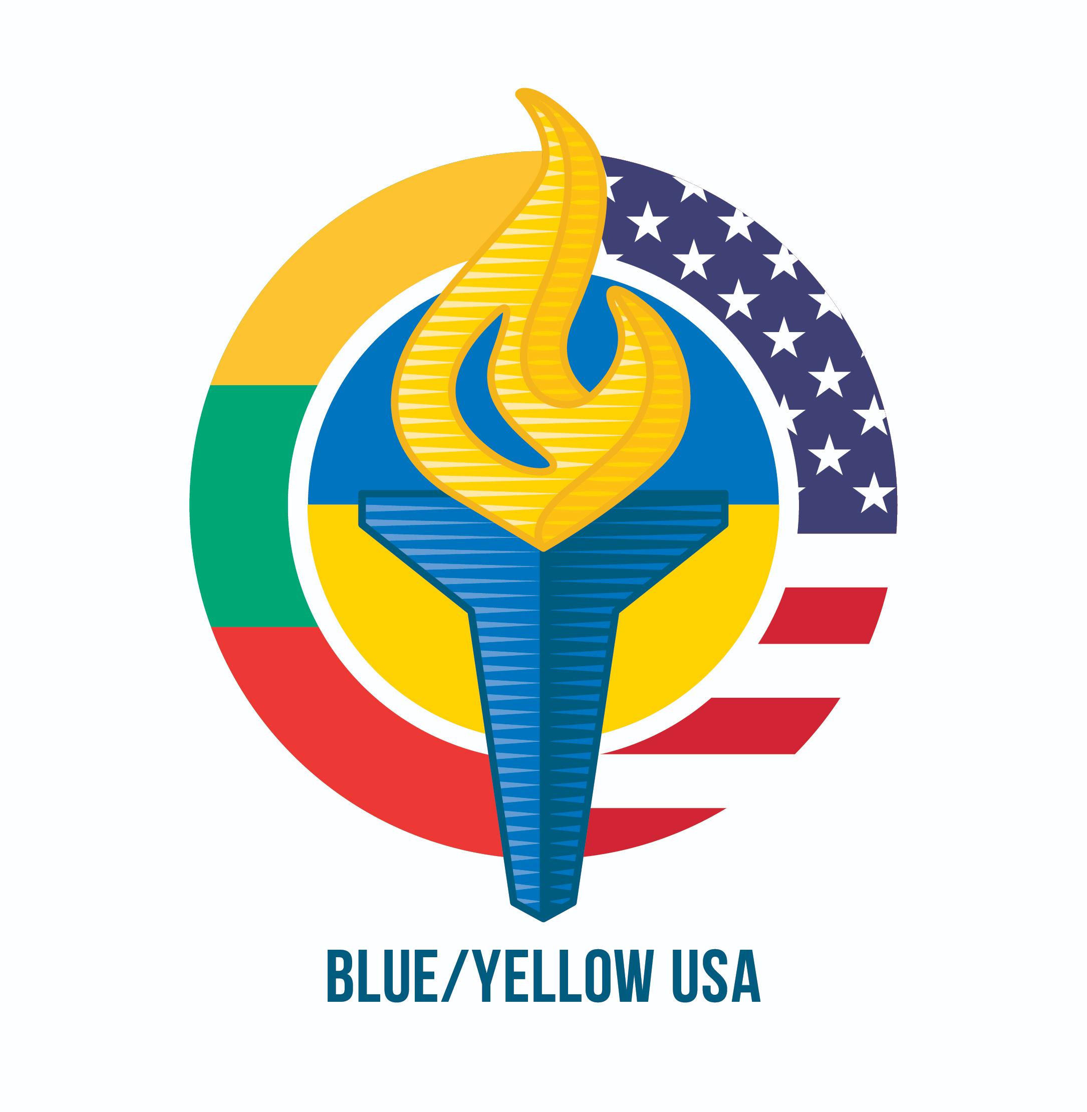 BLUE/YELLOW USA (Friends of Blue Yellow for Ukraine USA NFP, Inc (501(c)(3)) logo