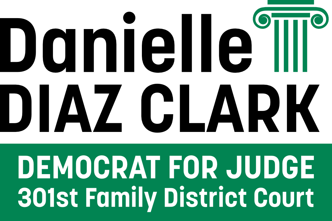 Danielle Diaz Clark for Judge logo