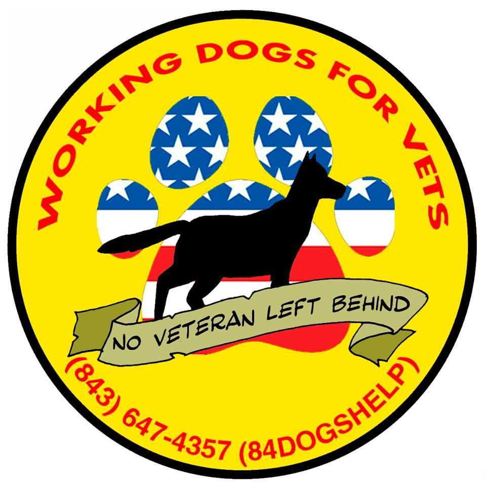 WORKING DOGS FOR VETS logo