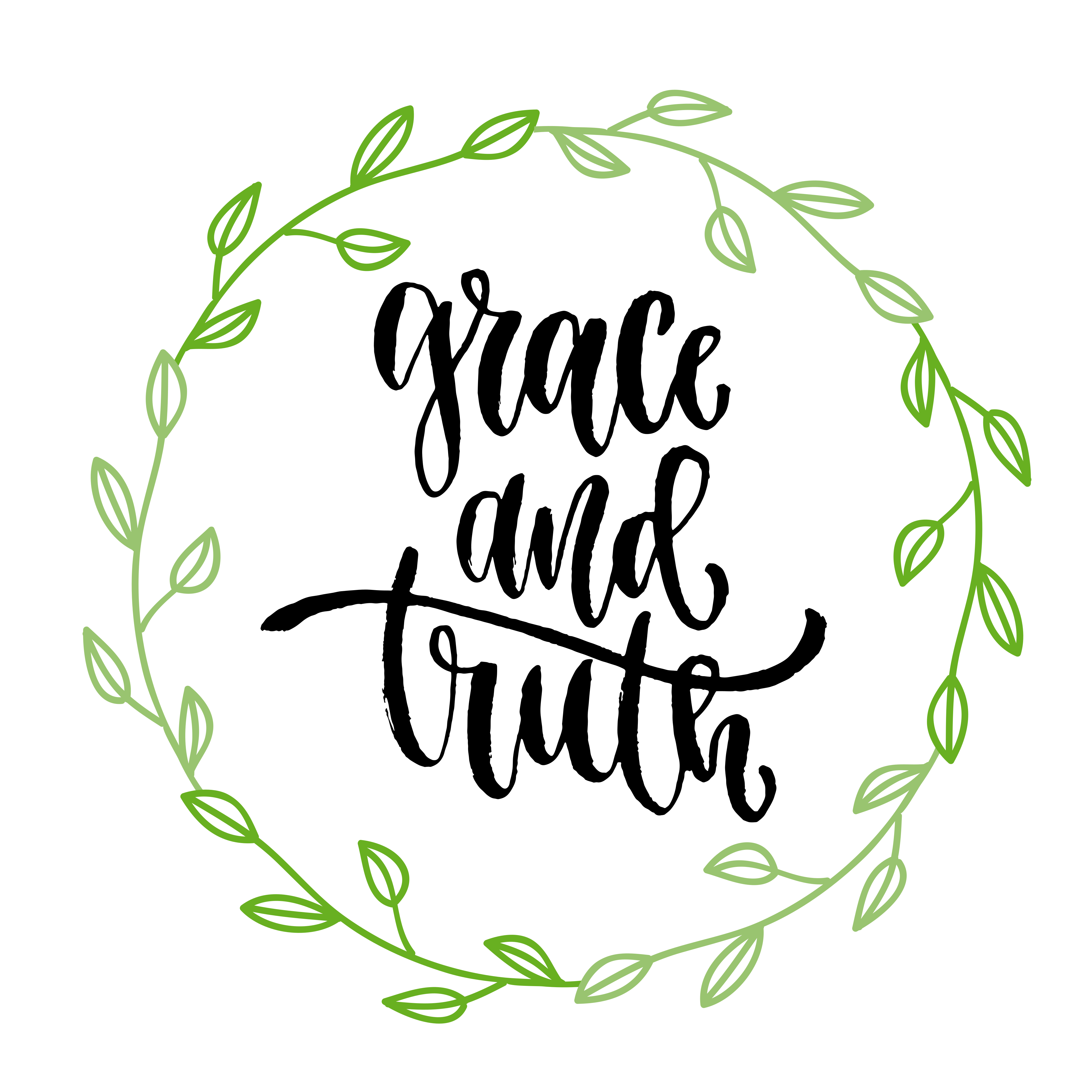 Megumi to Makoto (Grace and Truth) logo