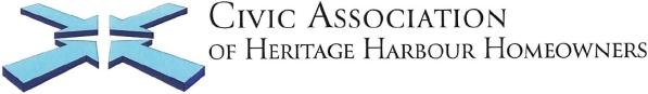 Civic Association of Heritage Harbour Homeowners logo