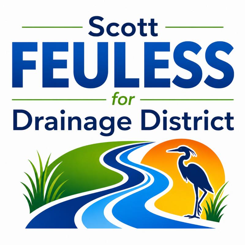 Scott Feuless for Drainage District logo