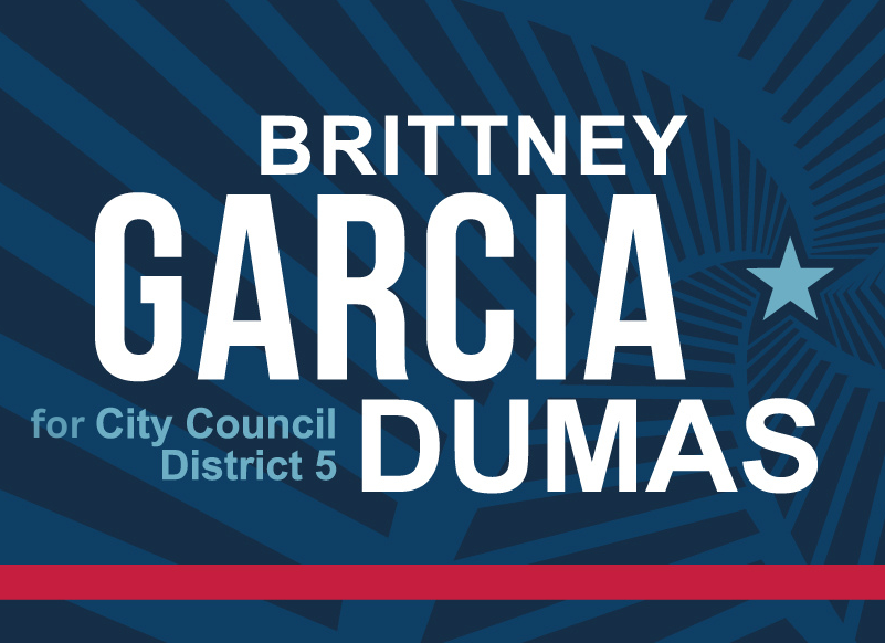 Brittney For Arlington Campaign logo