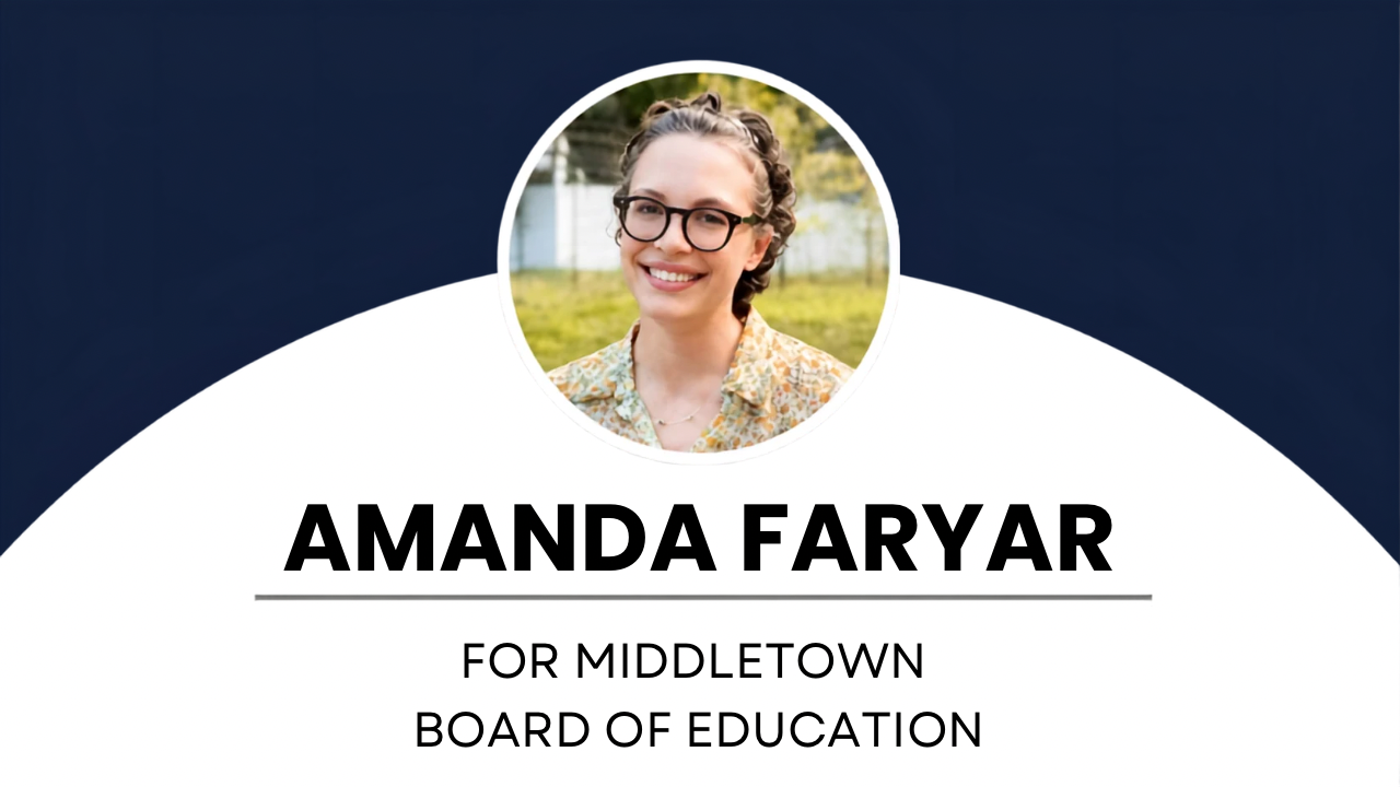 Amanda Faryar for Middletown Board of Education logo