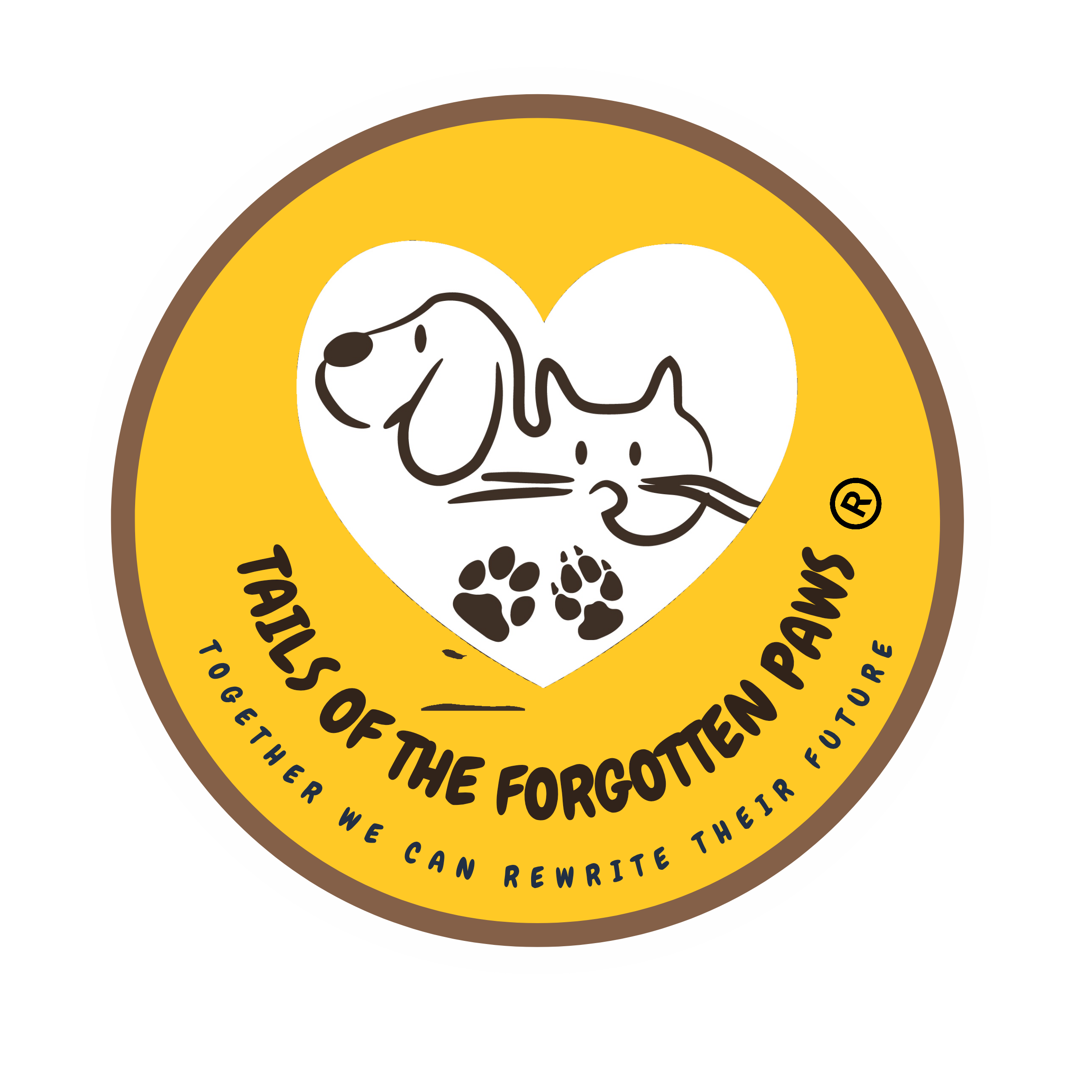 Tails of The Forgotten Paws AU logo