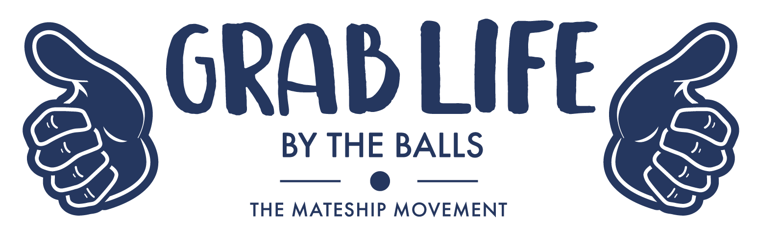 Grab Life by the Balls logo