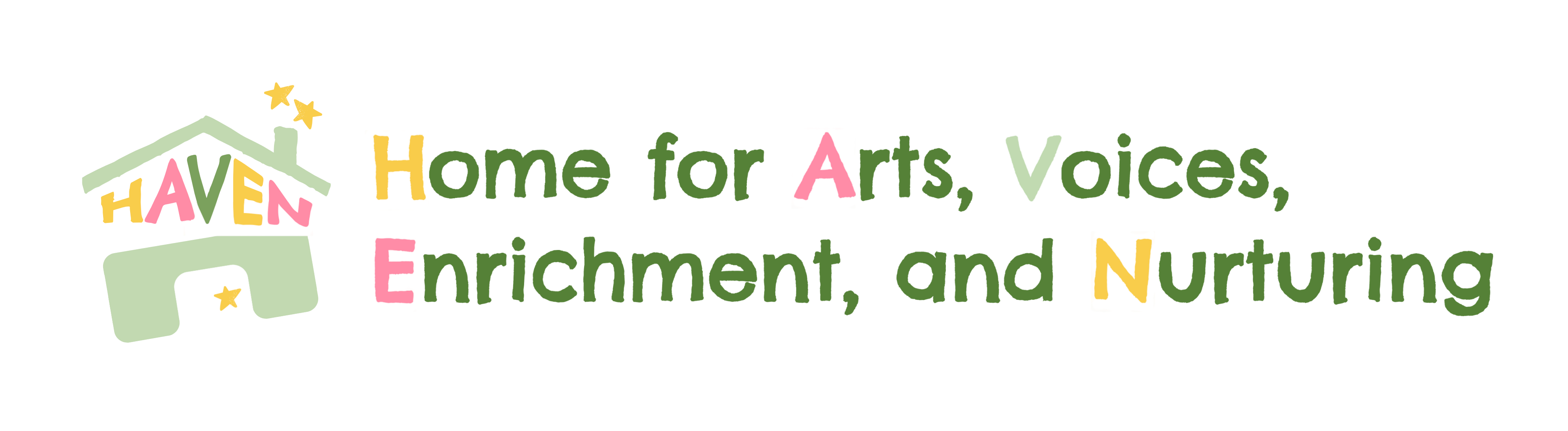 Home for Arts, Voices, Enrichment, and Nurturing logo