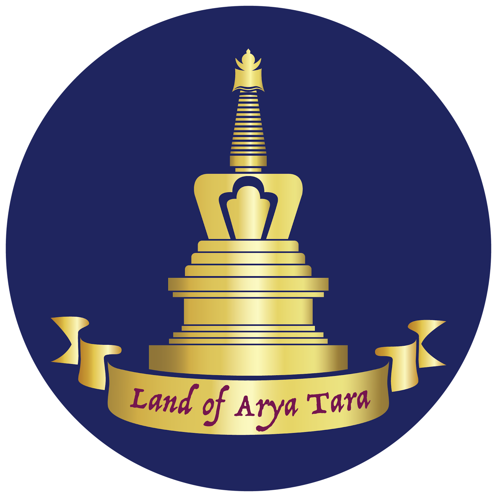 Venerable Namgyel Online Sangha logo