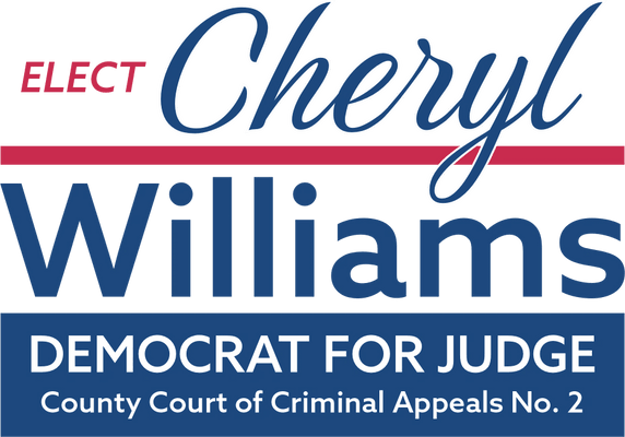 Cheryl Williams For Judge logo