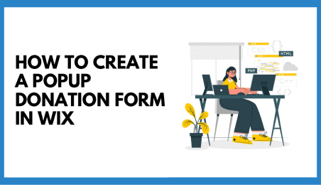 How to Create a Popup Donation Form in Wix