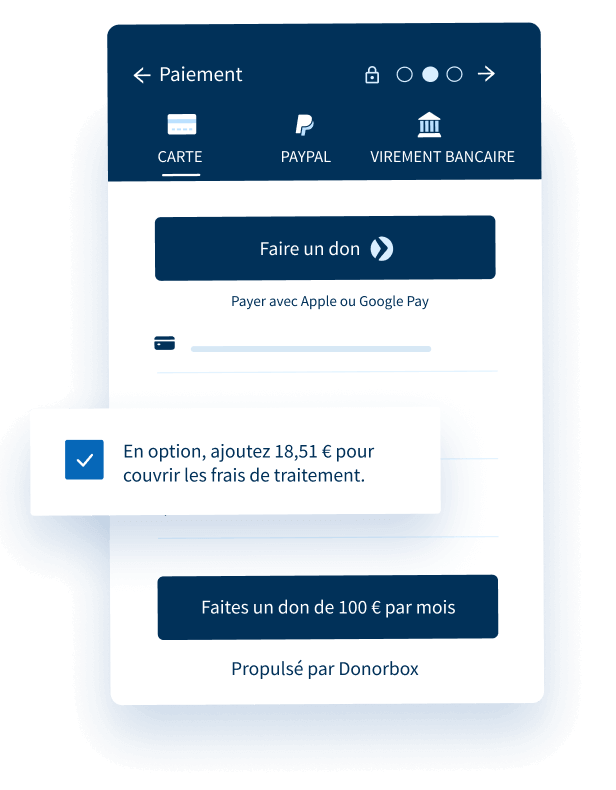 Donorbox peut être entièrement gratuit si vous demandez aux donateurs de couvrir vos frais de transaction.