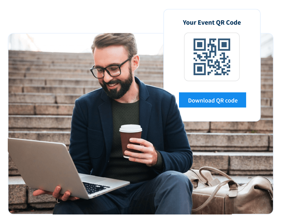 Access QR codes for each event
