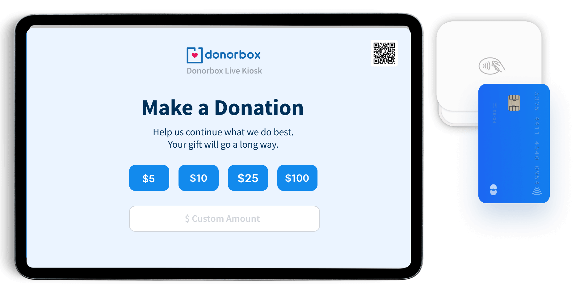 Donorbox Live™ Kiosk