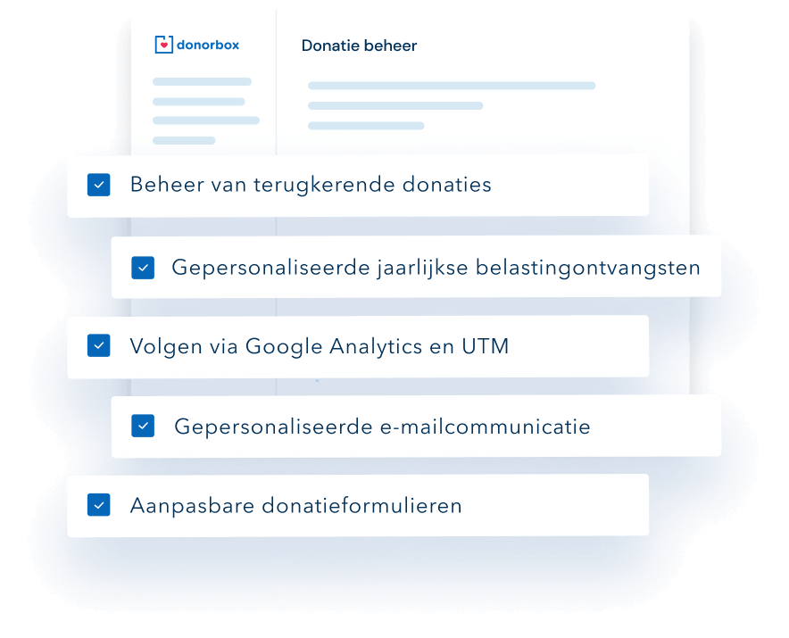 Met Donorbox kom je erachter wie je echte vriend is