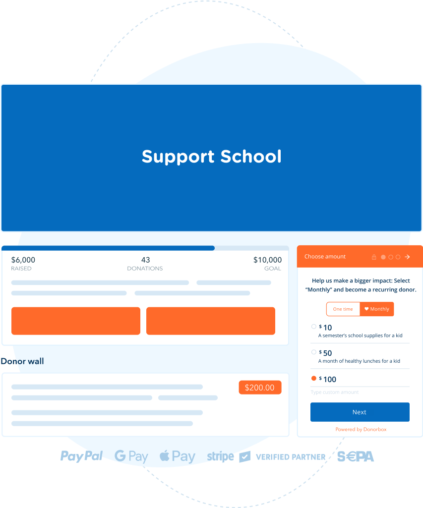 Create a dedicated PTA fundraising page in 15 minutes