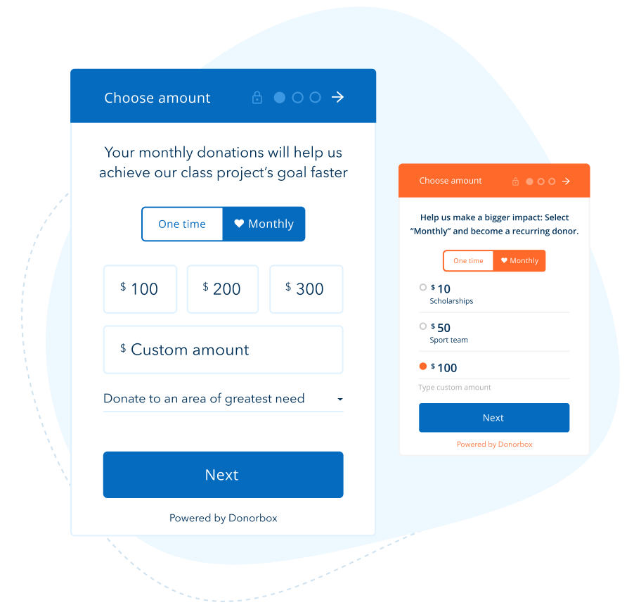 Collectez des fonds pour des équipes sportives, des projets de classe et des bourses