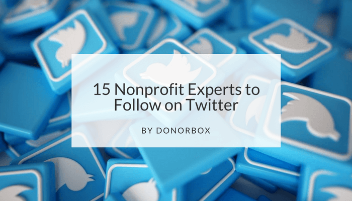 15 Nonprofit Experts to Follow on Twitter